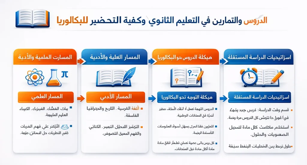 الدروس والتمارين في التعليم الثانوي